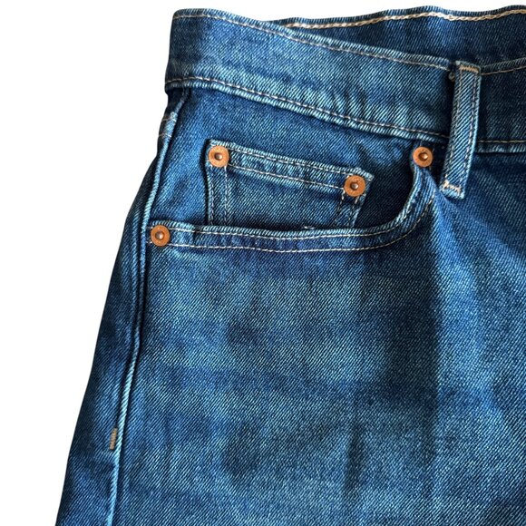 Gap Denim Shorts 5" Inseam Cut Offs Sz 4/27 Summer Beach Classic Casual Md Wash - Picture 10 of 14